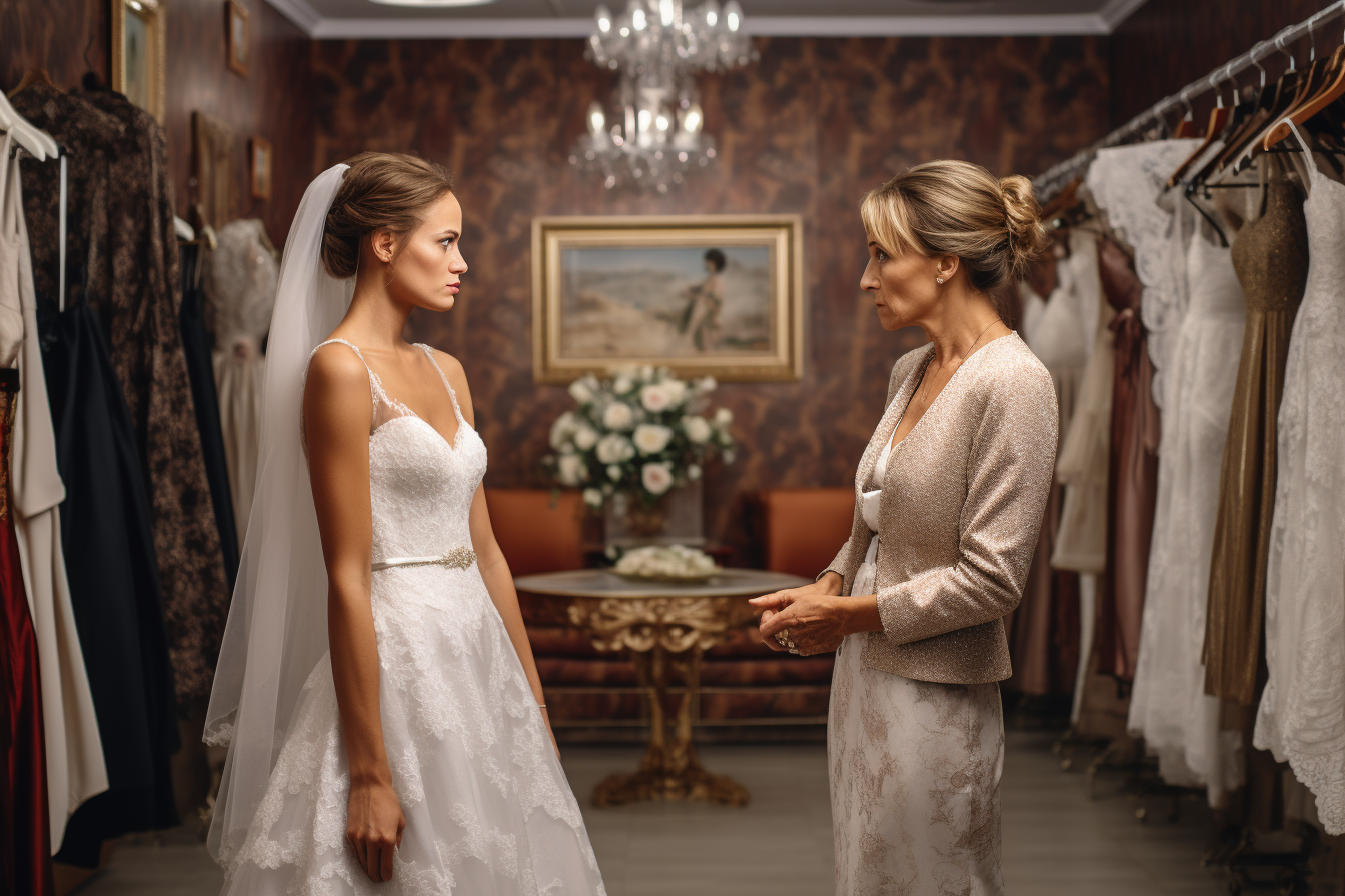 Nevěsty a jejich matky: 5 nejvtipnějších konfliktů při výběru svatebních šatů